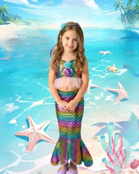 Disfraz de Sirenita Vestido
